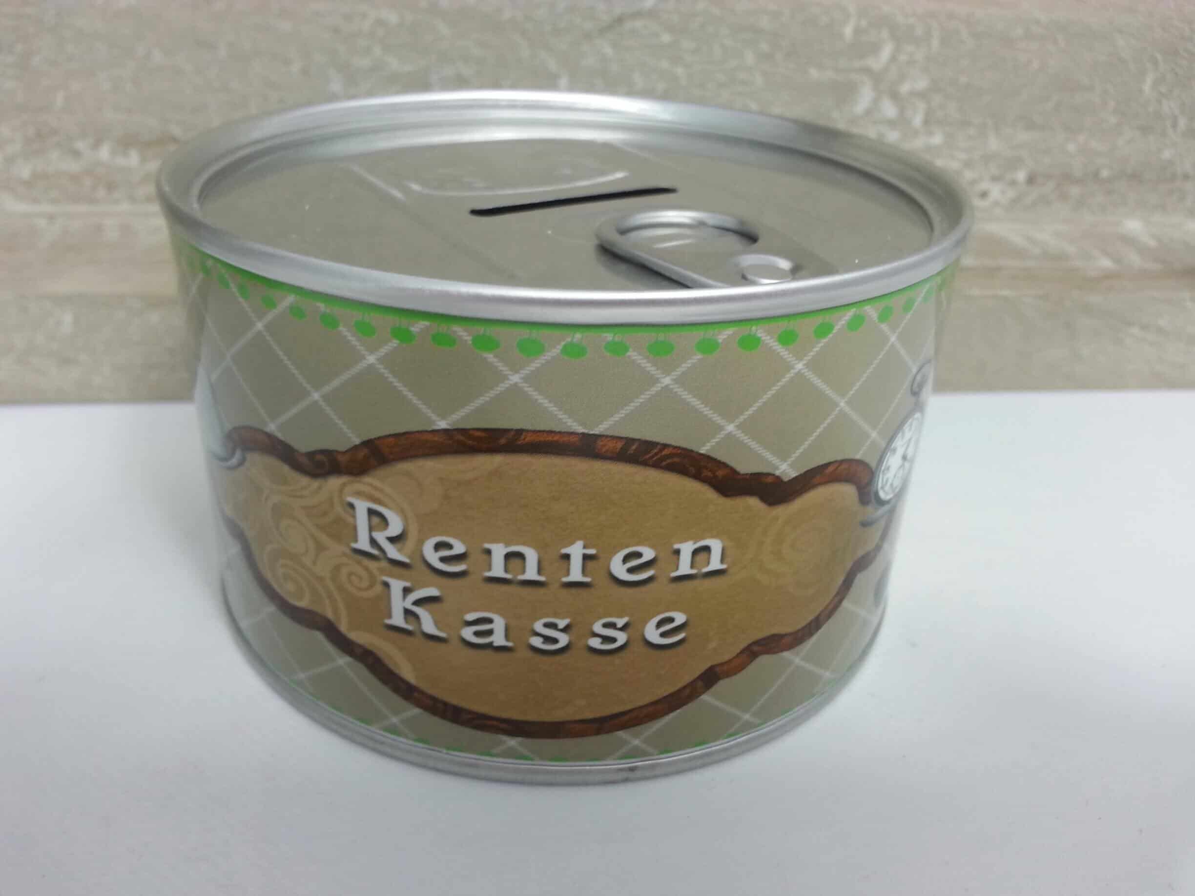 Geldgeschenk Dose Renten Kasse Ori Ginell De