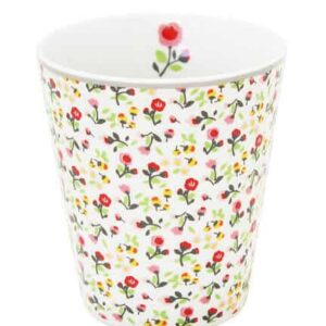 Kaffeetasse Mug  Landhaus skandinavisch weiß Krasilnikoff