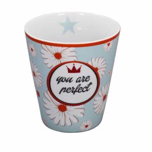 Kaffeetasse Mug  " you are perfect "skandinavisch Krasilnikoff