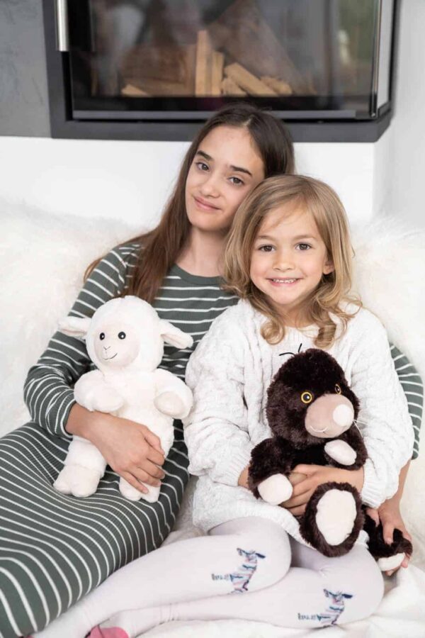 Habibi Premium Maulwurf Wärmekuscheltier – zum Kuscheln und Erwärmen, waschbar, herausnehmbares Duftsäckchen – Bild 2