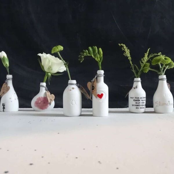 Mini-Flaschenvase Glück von good old friends – Bild 3