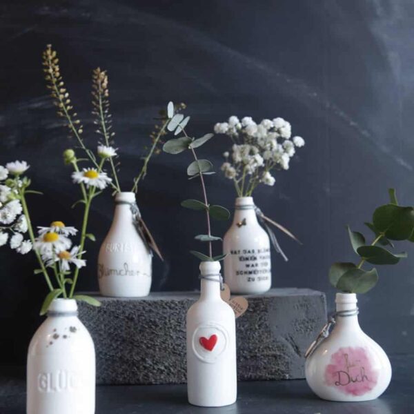 Mini-Flaschenvase Glück von good old friends – Bild 4