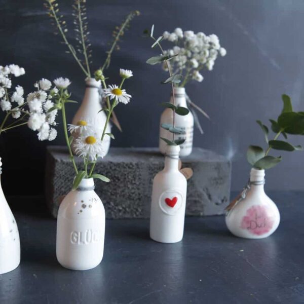 Mini-Flaschenvase Glück von good old friends – Bild 5