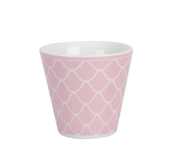 Espressotasse rose pink mermaid Krasilnikoff
