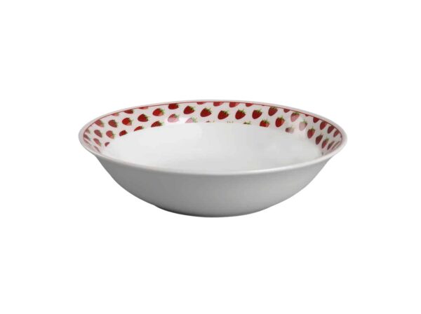 Bowl Schale Salat Pasta Strawberries/Erdbeeren Krasilnikoff
