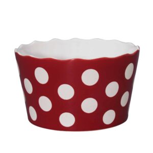 Happy Bowl Schale dots red medium Krasilnikoff