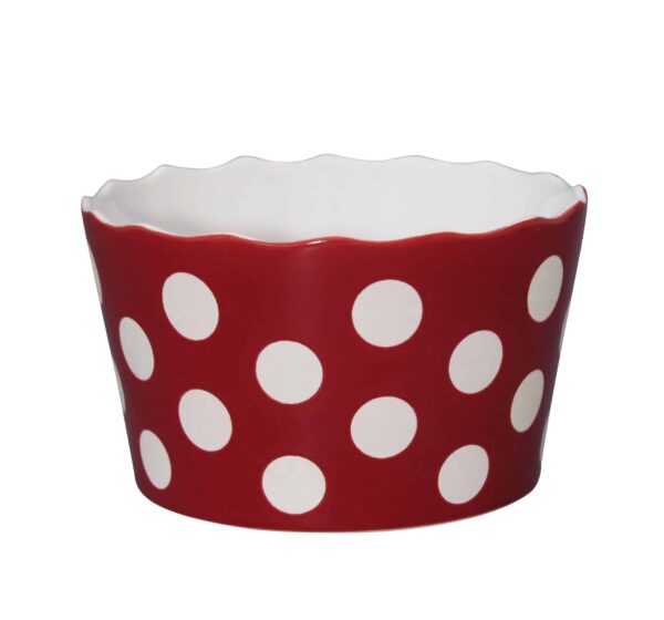 Happy Bowl Schale dots red medium Krasilnikoff
