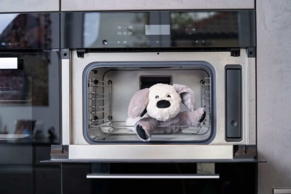 Habibi Premium HUND PUPPY Wärmekuscheltier - zum Kuscheln und Erwärmen, waschbar, herausnehmbares Duftsäckchen – Bild 2
