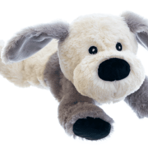 Habibi Premium HUND PUPPY Wärmekuscheltier - zum Kuscheln und Erwärmen, waschbar, herausnehmbares Duftsäckchen