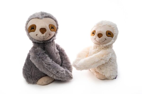 Habibi Premium Hugys Faultier Mama und Kind, 2 x Wärmekuscheltier - zum Kuscheln und Erwärmen, waschbar, herausnehmbares Duftsäckchen – Bild 6