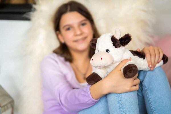 Habibi PLUSH KUH Wärmekuscheltier - zum Kuscheln und Erwärmen – Bild 3